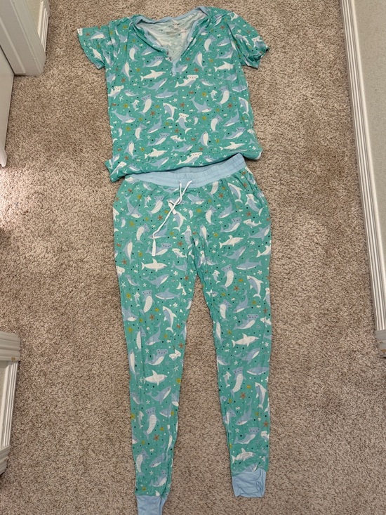 Little Sleepies Other - Women’s Little Sleepies Shark Print Pajama Set